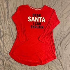 VS Christmas Sleep Shirt
